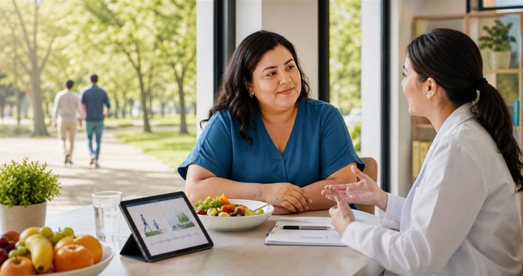 Weight maintenance after gastric balloon treatment